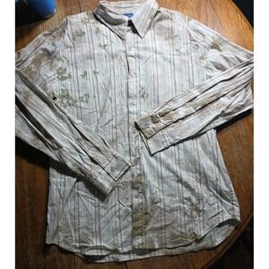 Conjure Shirt Men's  XL Long Sleeve Classic Button Down Y2K Vintage Skate Grunge